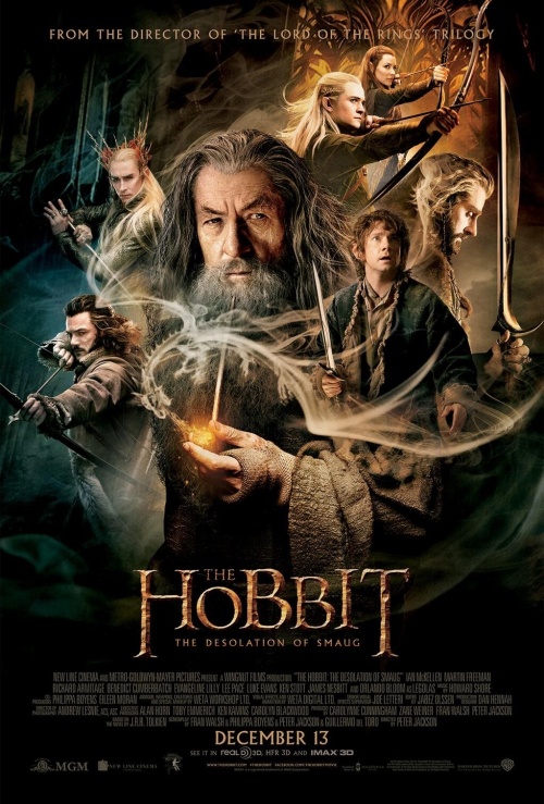 El Hobbit - La desoalción de Smaug Poster